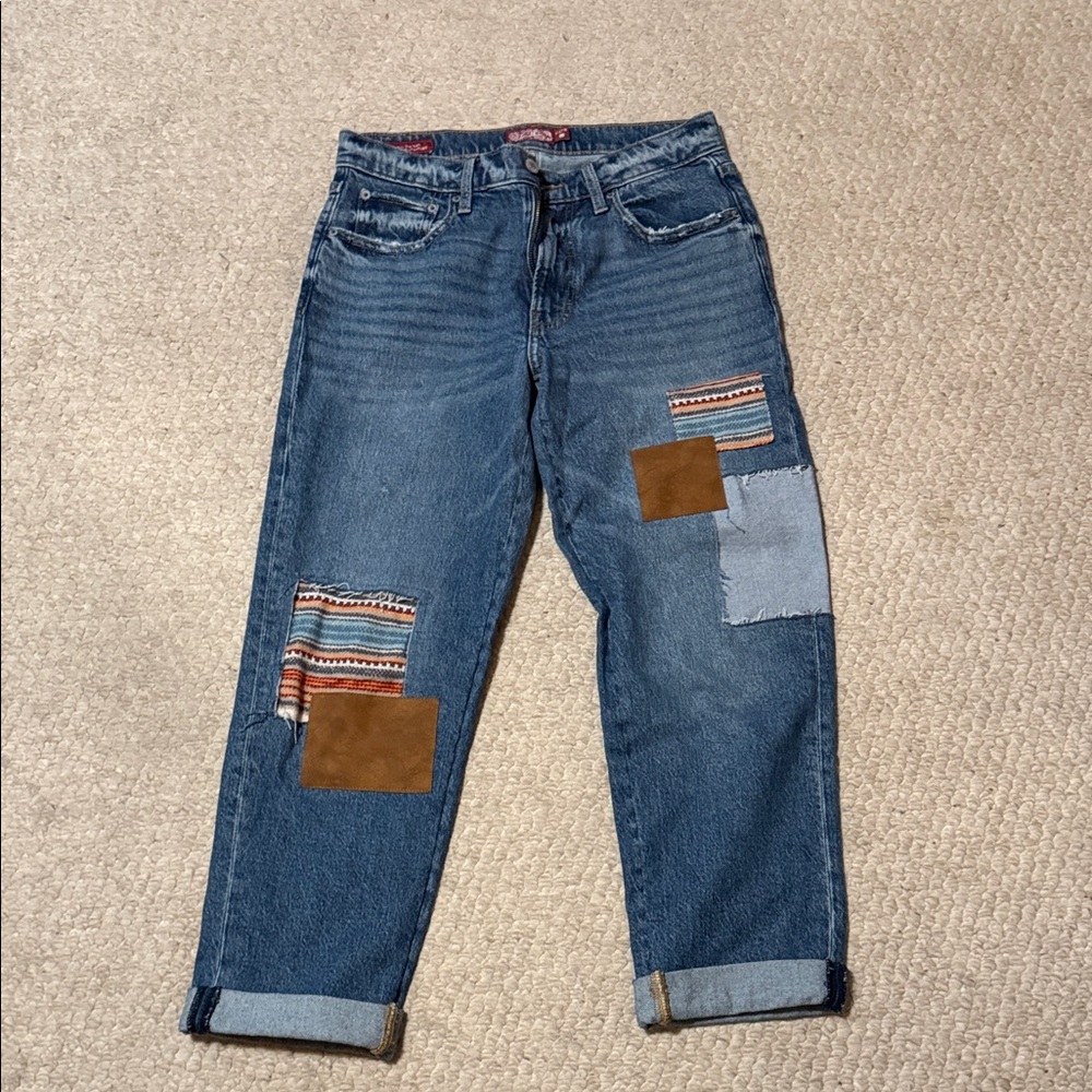 Women’s Lucky Patchwork jeans size 4